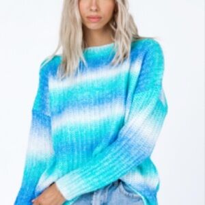 Princess Polly Denaya Sweater Blue - XS/S / Blue